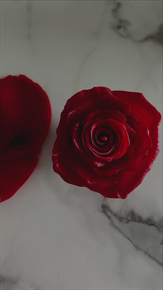 Red Rose Candle Tutorial Video